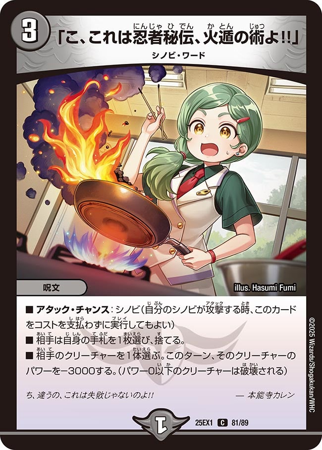 「こ、これは忍者秘伝、火遁の術よ!!」(81/89)