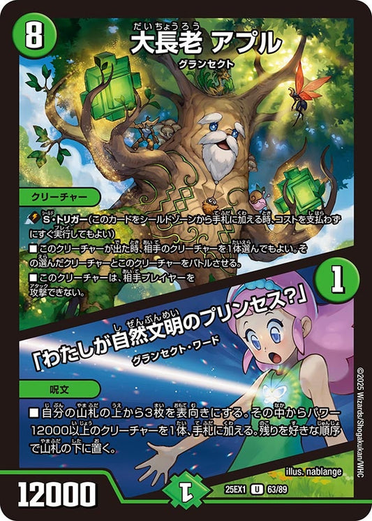 大長老 アプル／「わたしが自然文明のプリンセス？」（63/89）