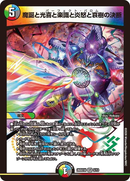 魔誕と光喜と楽識と炎怒と哀樹の決断（B4/12）