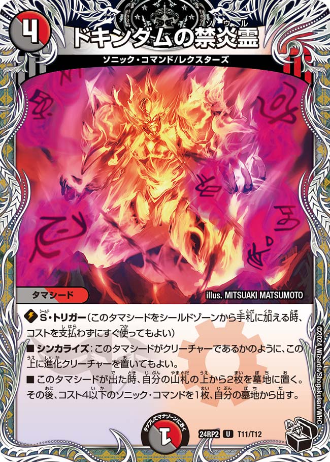 ドキンダムの禁炎霊（T11/T12）